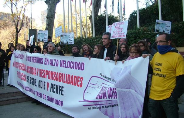 Víctimas del Alvia denuncian a España ante la Eurocámara por incumplir normas de seguridad ferroviaria