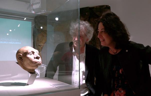 El Arkeologi Museoa de Bizkaia acoge hasta octubre la muestra 'Atapuerca: Cráneo 4'