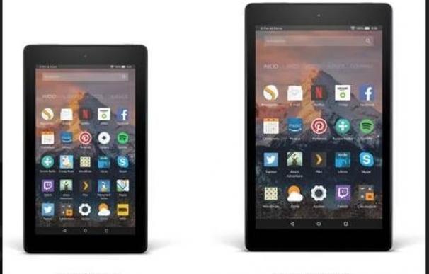 Amazon aumenta la familia de los tablets: Fire 7 y Fire HD8