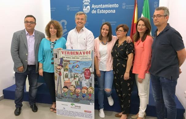 El Ayuntamiento de Estepona colabora con la verbena solidaria de AVOI para ayudar a niños con cáncer