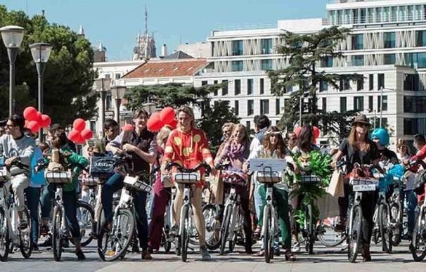La pasarela de moda en bicicleta 'TrendCycle' llega a las calles de Madrid este sábado
