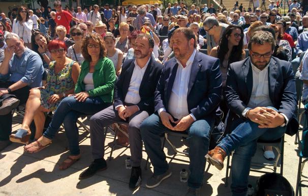 Junqueras dice que la opinión de los catalanes "importa un rábano" a quienes impiden el referéndum