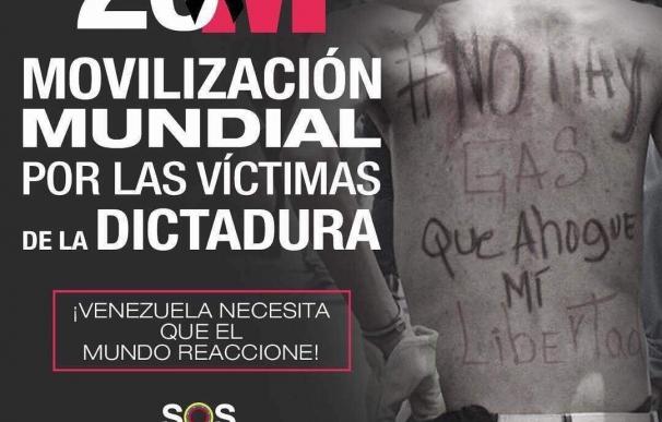 Opositores venezolanos contraprograman este sábado a Podemos con otra protesta a 500 metros de la Puerta del Sol