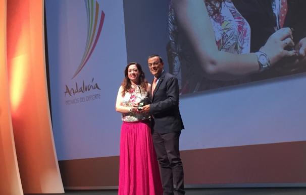 El Sporting femenino y Marta Garrido reciben los premios Andalucía de los Deportes 2015