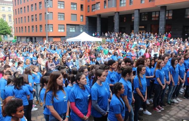 Cerca de 5.000 personas participan en Bilbao en una nueva edición de Musikaldia