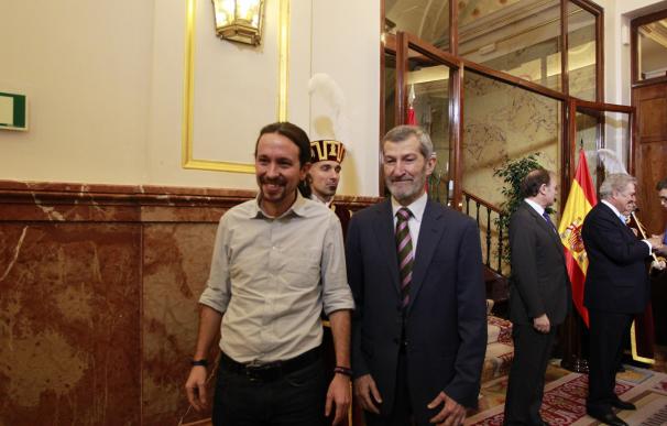 Pablo Iglesias se reengancha mañana en Almería a la caravana de Unidos Podemos con su segundo mitin de la campaña