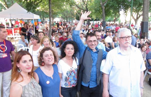Monedero recuerda a Susana Díaz que Unidos Podemos "no es la competencia" sino la regeneración del socialismo