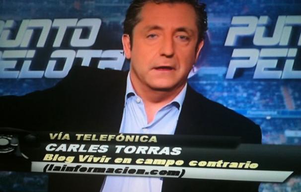 El periodista Carles Torras entró por teléfono en Punto Pelota para explicar lo de la central lechera