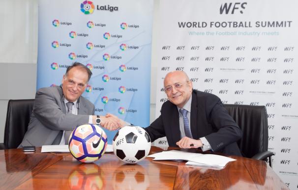 LaLiga 'ficha' por World Football Summit, el mayor evento mundial de la industria del fútbol