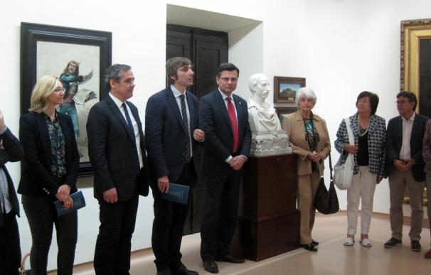 Dos bustos de la JGPA, obra invitada en el Museo de Bellas Artes de Asturias