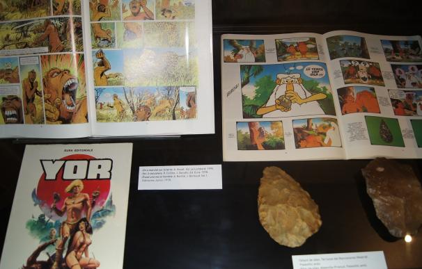 Valencia exhibe la mayor muestra de Europa dedicada al cómic y la prehistoria