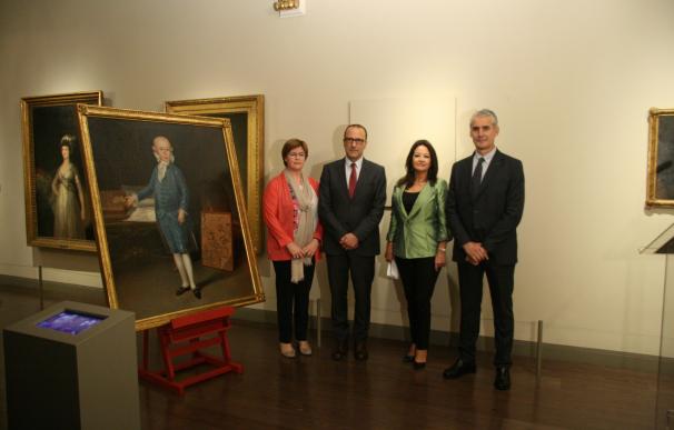 El retrato de Don Luis María de Borbón y Vallabriga luce en el Museo Goya