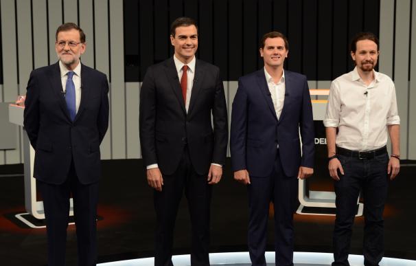 Rajoy pide mantener el rumbo, Iglesias vencer al miedo, Rivera que confíen en él y Sánchez apela a indecisos