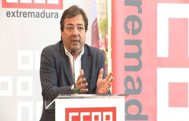Vara considera que hay un "abandono absoluto" del Gobierno central hacia Extremadura y el sur de España