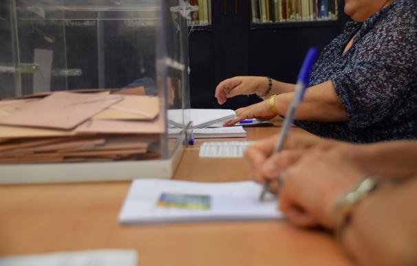 La participación en Aragón es del 37,88%, un 1,5% inferior a los comicios de 2015