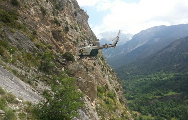 Fallece un montañero en la vía ferrata de Sacs, en Benasque (Huesca)