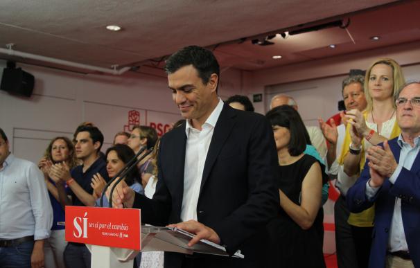 Sánchez comparece en Ferraz para valorar los resultados.
