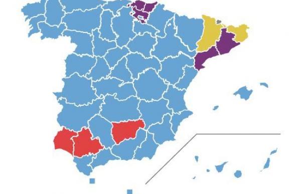 ¿Con este mapa Pedro Sánchez querría ser presidente?