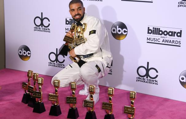 Drake fue el protagonista absoluto de los premios Billboard al ganar la mayoría de los premios 'Billboard Music Awards'