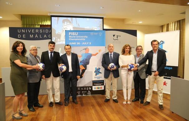 El campeonato del mundo universitario de balonmano reúne en Antequera a 17 selecciones