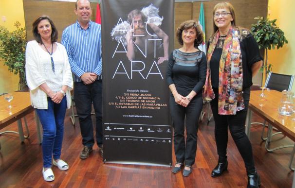 Concha Velasco inaugura el XXXII Festival de Teatro de Alcántara (Cáceres), que cuenta con cinco representaciones