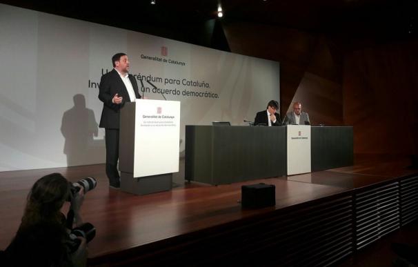 Oriol Junqueras advierte de que habrá referéndum aunque haya "querellas y condenas"