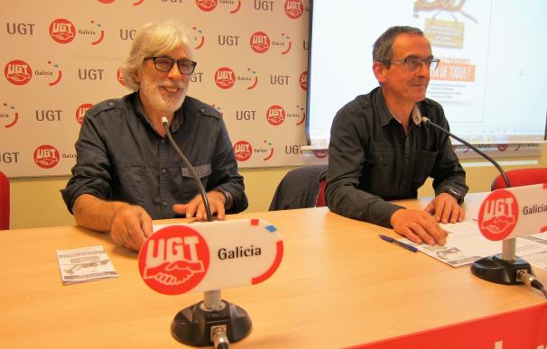 Una delegación de UGT en Galicia se unirá a la marcha que partirá de Asturias el día 10 en defensa de las pensiones