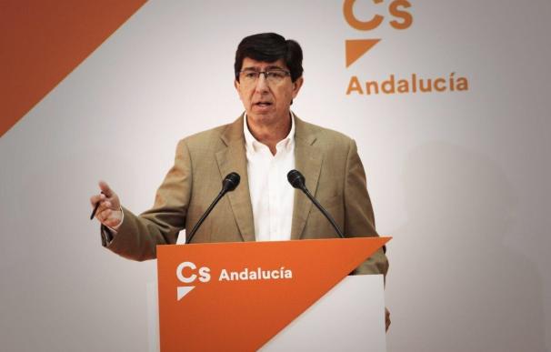 Marín avisa al PSOE-A de que Cs se replanteará su apoyo si no mete "la sexta marcha" para cumplir los acuerdos