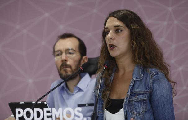 Podemos defiende el referéndum pactado frente a salidas unilaterales pero culpa a Rajoy de la deriva