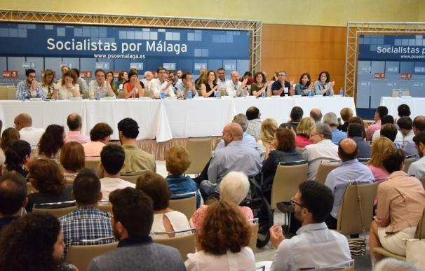 El PSOE aprueba con el 93,6% de los votos la candidatura unitaria de 35 delegados al Congreso Federal