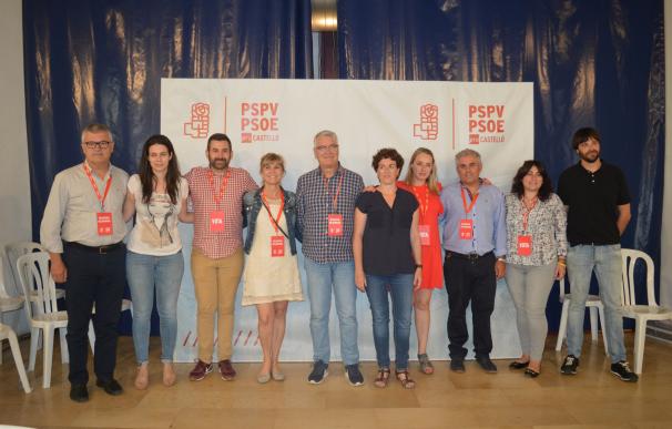 El PSOE de Castellón elige a sus 11 delegados con el 58,6% de la lista de consenso y el 41,3% de la 'sanchista'