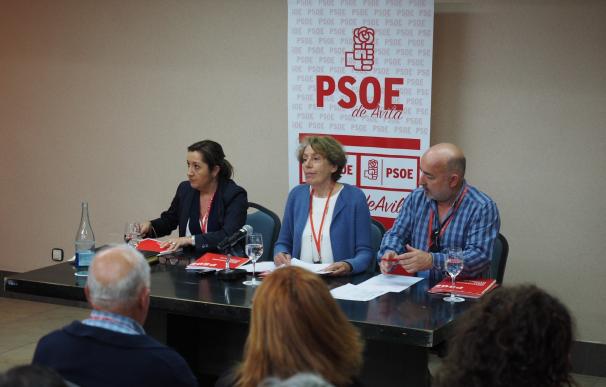 De la Fuente encabeza la lista de consenso en el 'congresillo' del PSOE de Ávila