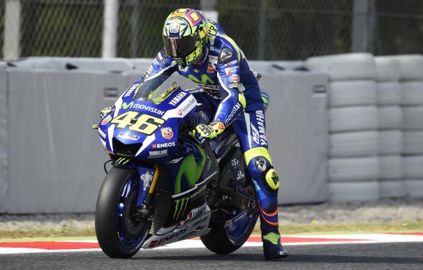 Rossi: "Sigo pensando que alguna cosa fue mal en la moto de Salom"