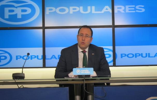 El senador asturiano Mario Arias (PP) afirma que para tener un AVE "de primera" se deben aprobar los PGE