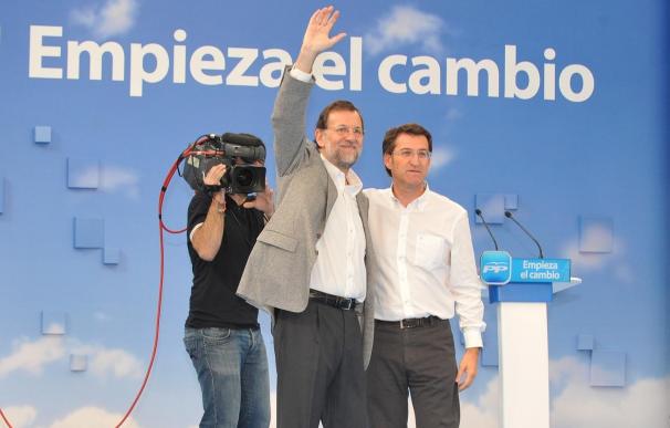 Rajoy visita el jueves Santiago y Pontevedra, en una campaña en la que el PPdeG refuerza la llamada al "voto útil"