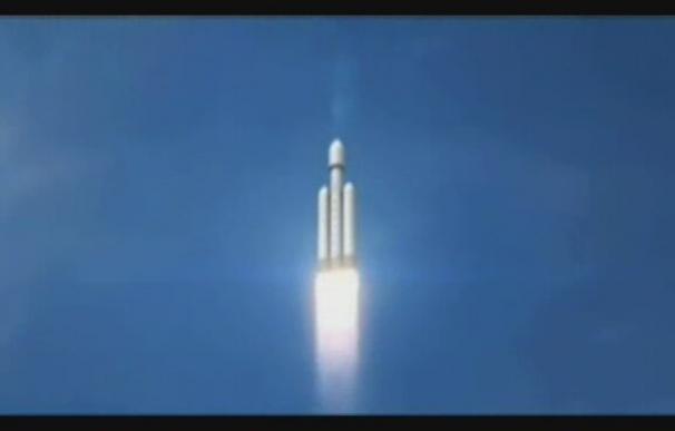 SpaceX presenta un potente cohete espacial que podría llegar hasta Marte'