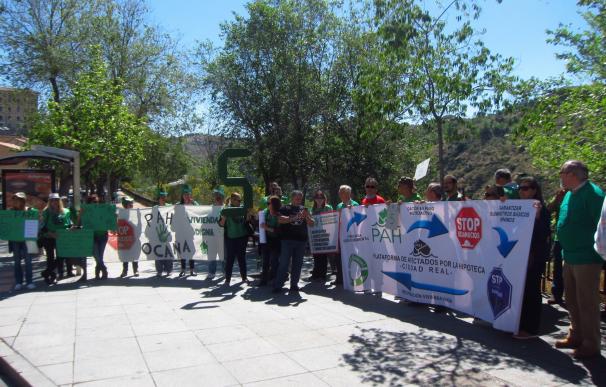 La PAH protesta hoy ante el Ayuntamiento contra la "violación" de los DDHH de los desahuciados