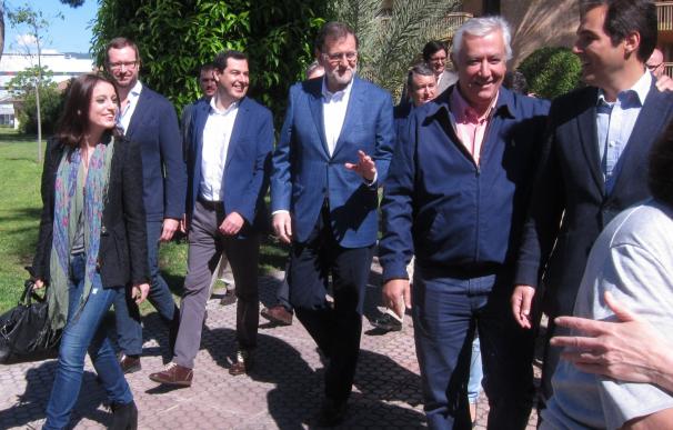 Rajoy visita hoy Cádiz y volverá a Andalucía otras cuatro veces más en campaña electoral