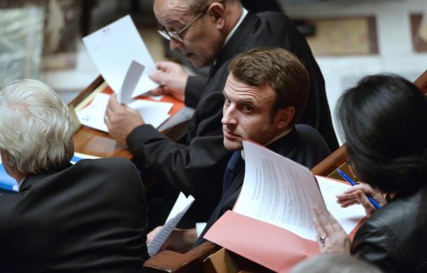 El ministro de Economía de Francia, Emmanuel Macron