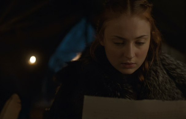 'Juego de tronos' 6x07: descrifran el contenido de la misteriosa carta de Sansa