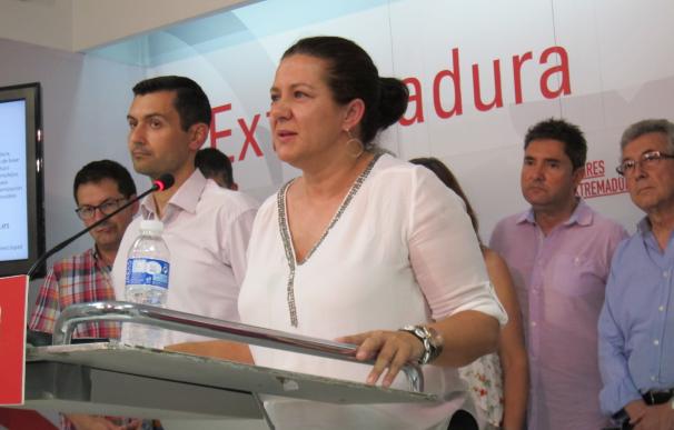 Eva Pérez pide que los candidatos a liderar el PSOE dejen su cargo durante la campaña en favor de la "imparcialidad"