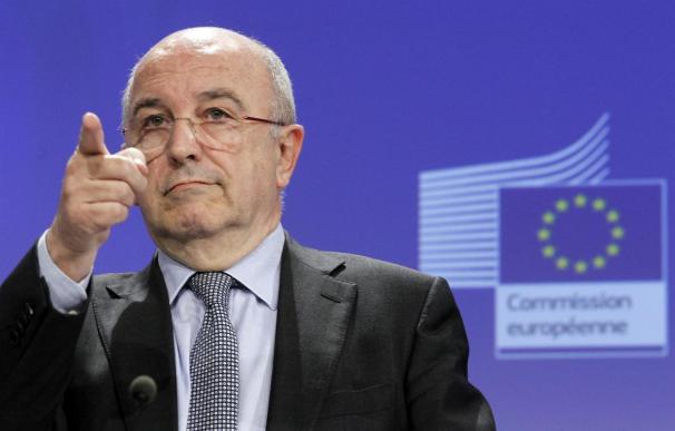 El comisario europeo de Competencia, el español Joaquín Almunia,