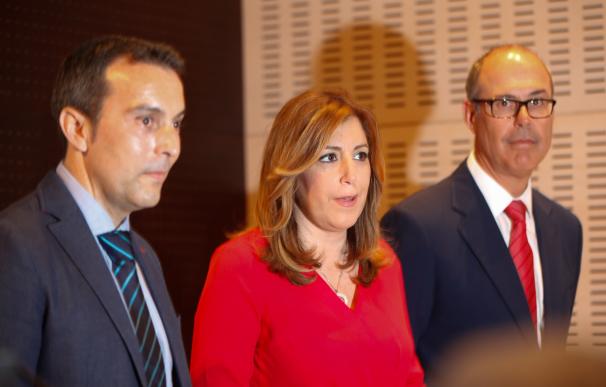Díaz e industrias del Campo de Gibraltar exigen la conexión Algeciras-Bobadilla y aplicar el acuerdo sobre estiba
