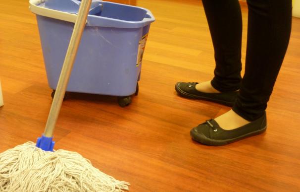Las 22 trabajadoras de limpieza del Ayuntamiento de Sabiñanigo secundarán una huelga por impago de nóminas