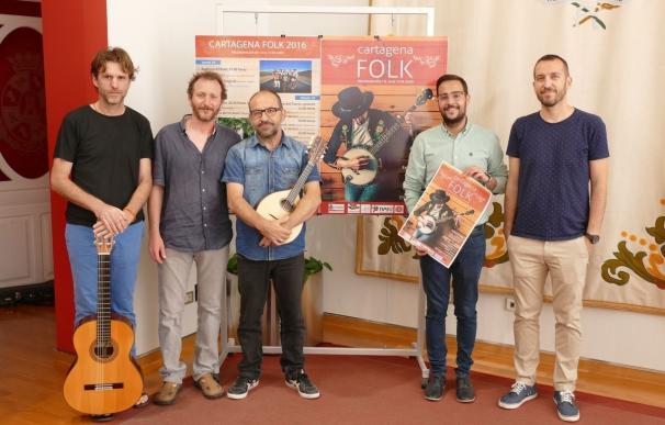 Cartagena recupera doce años después su festival Folk con música y artesanía
