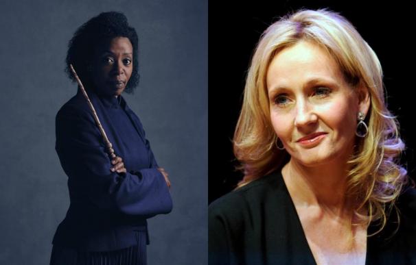 J. K. Rowling carga contra los "idiotas racistas" que critican a la Hermione negra
