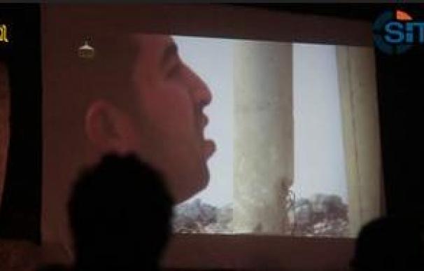 Los yihadistas proyectan la muerte del piloto en pantallas gigantes en Raqqa