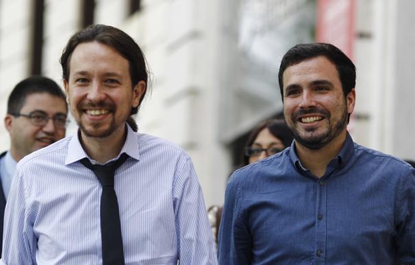 Garzón evita asumir la nueva socialdemocracia que propugna Iglesias y sólo se declara "cómodo en la confluencia"