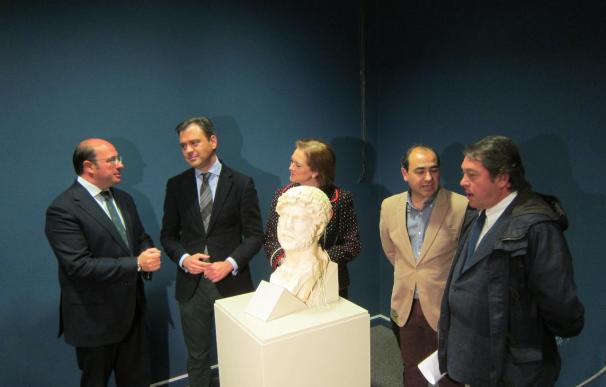 Hallado en Yecla un busto romano del emperador Adriano del siglo II en excelente estado de conservación