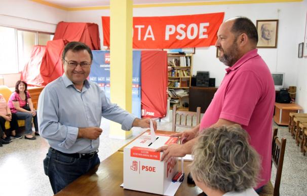 Heredia llama a una "participación masiva" en las primarias de los más de 6.600 militantes del PSOE en Málaga